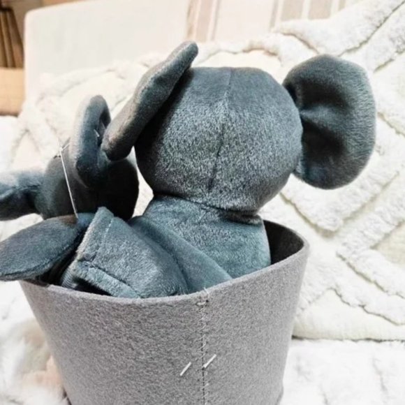 Sammy & Lou Elephant 3 Piece Plush Gift Set Bucket,Gray - Picture 6 of 6